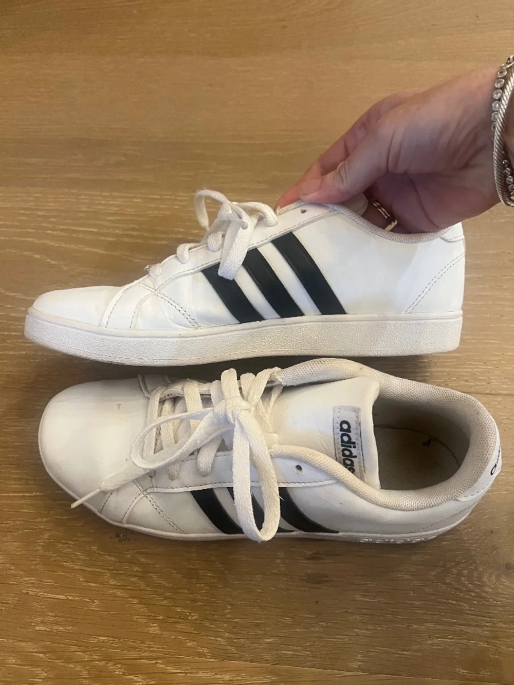 Adidas Neo Grand Court White Sneakers -